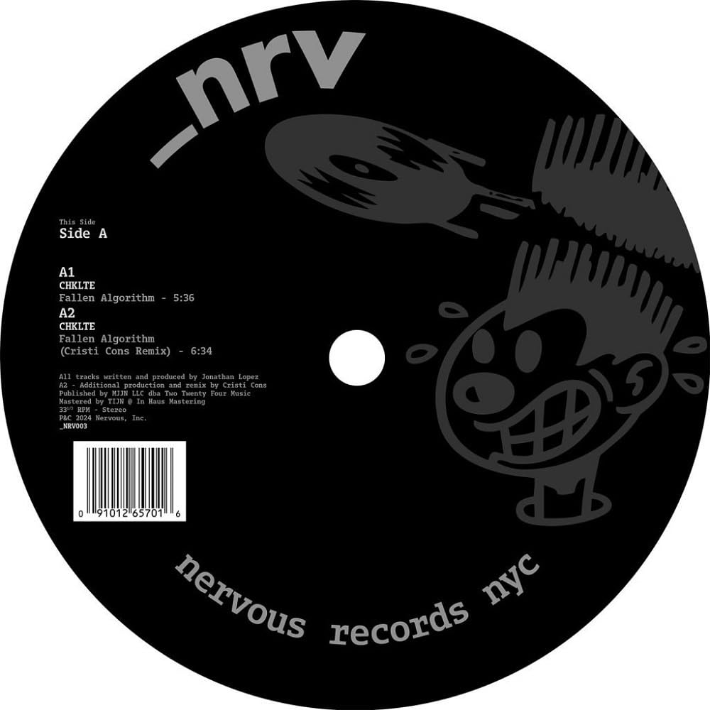Chklte - Nrv003 (Incl. Cristi Cons Remix) - Import Vinyl 12 inch Record