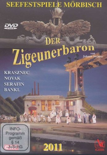 Strauss, Johann II (1825-1899) - Der Ziguenerbaron : Fassbaender, Mayrhofer / Morbisch Festival, D & H.Serafin, Krasznec, etc (2011 Stereo) - Import DVD