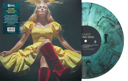 Lia Hide - Aristophobia Nervosa - Import Turquoise Marble Vinyl LP Record