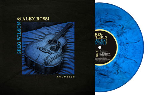 Alex Rossi - Acoustic - Import Blue Marble Vinyl LP Record