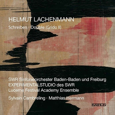 Lachenmann / Swr So Baden-baden & Freiburg - Lachenmann: Schreiben Double - Import CD