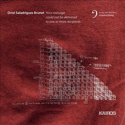 Klangforum Wien - Oriol Brunet:Your Message Could Not Be Delivered To One Or More Recipients. - Import CD
