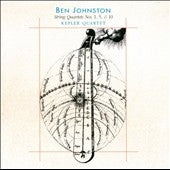 Kepuraa String Quartet - Ben Johnston: String Quartets No.1 "Nine Variations", No.5, No.10 - Import CD