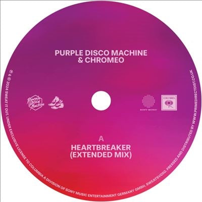Purple Disco Machine & Chromeo - Heartbreaker - Import Vinyl 12 Inch Record