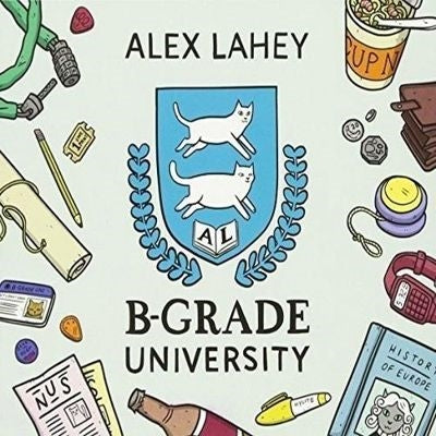 Alex Lahey - B-Grade University - Import Black & White Splatter Vinyl LP Record Limited Edition