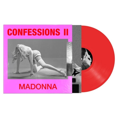 Madonna - Confessions II - Import Transparent Red Vinyl LP Recurd