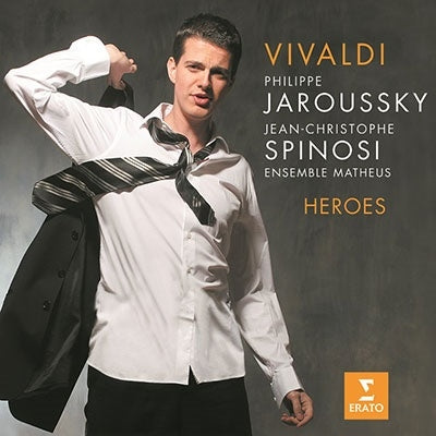 Jean-Christophe Spinosi (1964 - HEROES:VIVALDI:OPERA ARIAS:PHILIPPE JAROUSSKY(C-T)/JEAN-CHRISTOPHER SPINOSI(cond/vn)/ENSEMBLE MATHEUS - Import CD