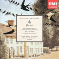 Yehudi Menuhin - DELIUS:VIOLIN SONATAS NO.1-NO.3/SONATA FOR STRING ORCHESTRA/5 PIECES/ETC:ERIC FENBY(p&cond)/BOURNEMOUTH SINFONIETTA/YEHUDI MENUHIN(vn)/ETC - Import CD