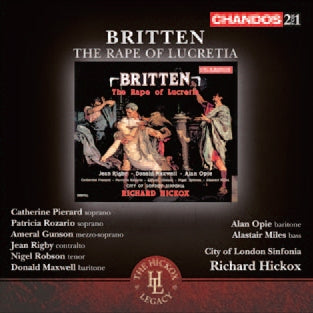 Richard Hickox - Britten: Rape of Lucretia - Import 2 CD