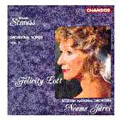 Neeme Jarvi - R. Strauss: Orchestral Songs, Vol. 2 ~ Lott - Import CD