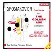 Royal Stockholm Philharmonic Orchestra - Dmitri Shostakovich: The Golden Age (Complete Ballet) - Gennady Rozhdestvensky - Import 2 CD