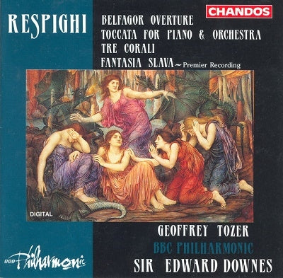 Edward Downes - Respighi: Belfagor Overture / Toccata for Piano - Import CD
