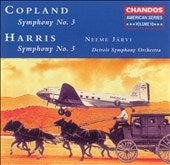 Neeme Jarvi - Copland: Roy Harris: Symphony No. 3 - Import CD