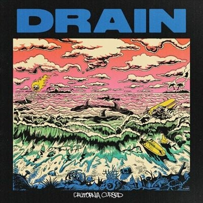 Drain - California Cursed - Import Green Vinyl LP Record