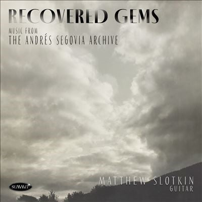 Matthew Slotkin - Recovered Gems: Music From The Andres Segovia Archive - Import CD