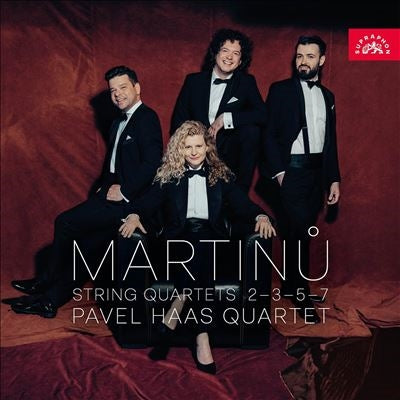 Bohuslav Martinu: Str Qrts 2 3 5 & 7 - Bohuslav Martinu: Str Qrts 2 3 5 & 7 - Import CD
