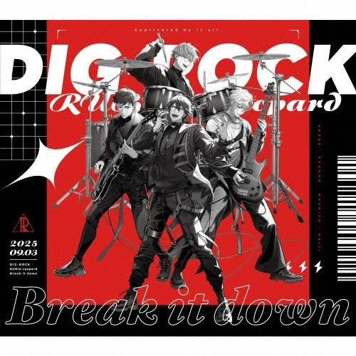 RUBIA Leopard - Break It Down - Japan CD single