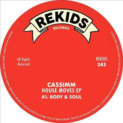 Cassimm - House Moves Ep - Import Vinyl 12Inch Record