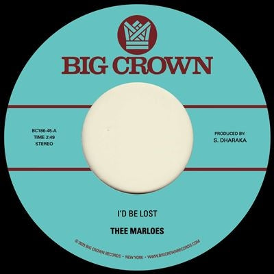 Thee Marloes - I'd Be Lost / What's On Your Mind - Import 7 Inch Single Record