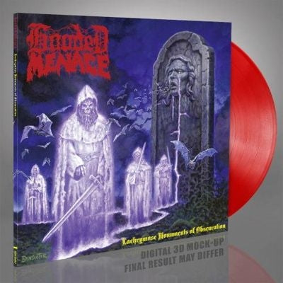 Hooded Menace - Lachrymose Monuments Of Obscuration - Import Red Vinyl LP Record Limited Edition