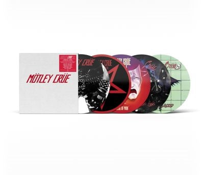 Motley Crue - Crucial Crue (45th Anniversary) - Import Picture Vinyl 5 LP Record Box Set Limited Edition