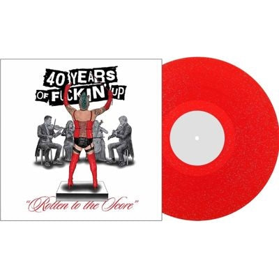 Fat Mike - 40 Years of Fuckin Up: Rotten to the Score - Import Red Vinyl LP Record