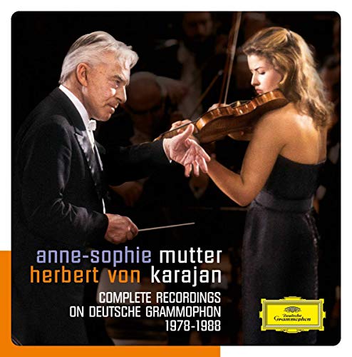 Wolfgang Amadeus Mozart - Mutter - Karajan: Complete Recordings on Deutsche Grammophon (1978-1988) - Import 5 CD
