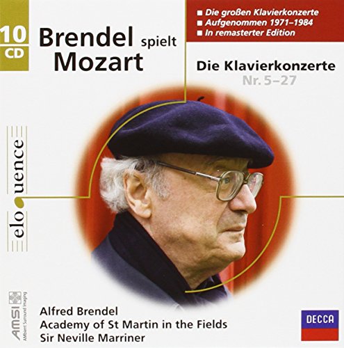 Mozart (1756-1791) - Comp.piano Concertos: Brendel(P)Marriner / Asmf Etc - Import 10 CD