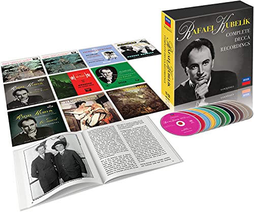 KUBELIK,RAFAEL; WIENER PHILHARMONIKER; SOLOISTS - Complete Decca Recordings - Import 12 CD