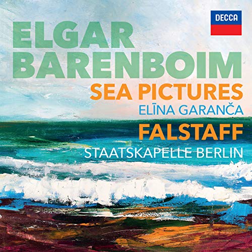 Elgar (1857-1934) - Sea Pictures, Falstaff : Elina Garanca(Ms)Daniel Barenboim / Staatskapelle Berlin - Import CD