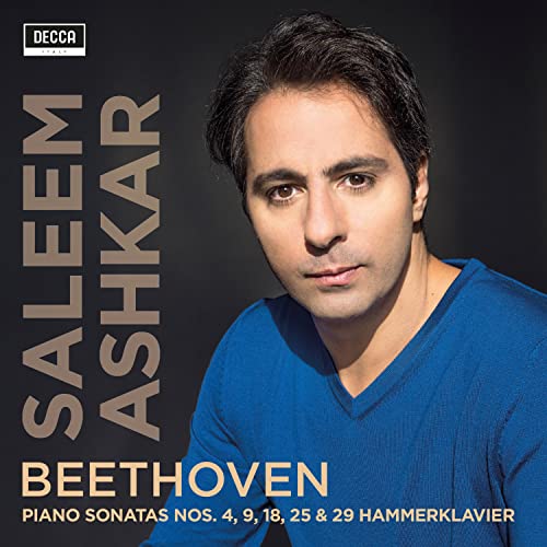 Beethoven (1770-1827) - Piano Sonatas Nos.4, 9, 18, 25, 29 : Saleem Ashkar (2CD) - Import 2 CD