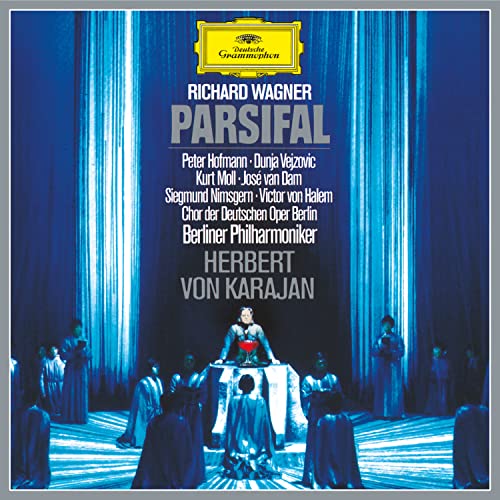 Wagner (1813-1883) - Parsifal : Herbert von Karajan / Berlin Philharmonic, Peter Hofmann, Vejzovic, Moll, Van Dam, Nimsgern, etc (1979-80 Stereo)(4CD) - Import 4 CD