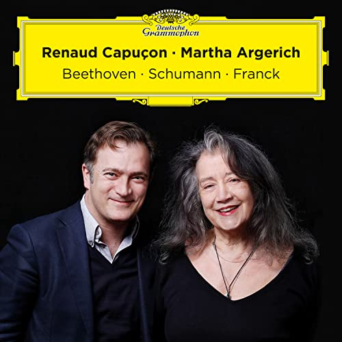 Renaud Capucon/Martha Argerich - Beethoven - Schumann - Franck - Import CD