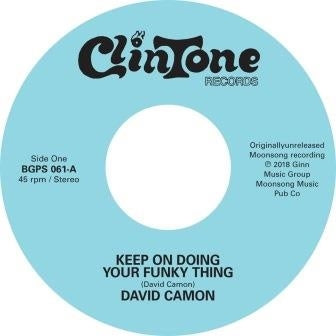 David Camon 、 Johnny Jacobs - Keep On Doing Your Funky Thing/Ain't It Funky (Doing Your Own Thing) - Import 7inch Records