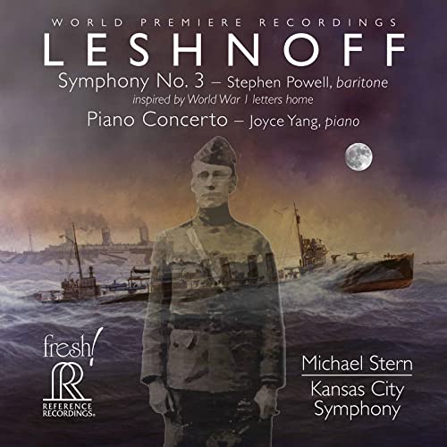 Leshnoff, Jonathan (1973-) - Symphony No.3, Piano Concerto : Michael Stern / Kansas City Symphony, Stephen Powell(Br)Joyce Yang(P)(Hybrid) - Import SACD Hybrid