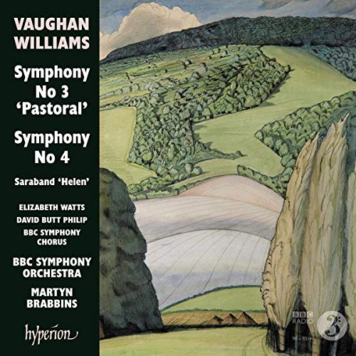 Vaughan Williams (1872-1958) - Symphonies Nos.3, 4, Sarabande Helen : Martyn Brabbins / BBC Symphony Orchestra - Import CD