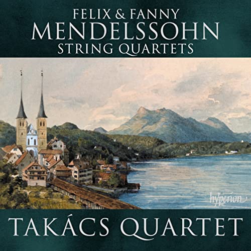 Mendelssohn (1809-1847) - Mendelssohn String Quartets Nos.2, 6, Mendelssohn-Hensel String Quartet : Takacs Quartet - Import CD