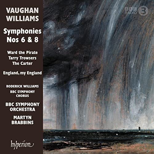 Vaughan Williams (1872-1958) - Symphonies Nos.6, 8, England My England, etc : Martyn Brabbins / BBC Symphony Orchestra, Roderick Williams(Br)etc - Import CD