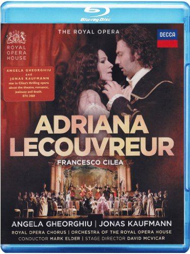Cilea, Francesco (1866-1950) - Adriana Lecouvreur : Mcvicar, Elder / Royal Opera House, Gheorghiu, J.Kaufmann, Borodina, etc (2010 Stereo) - Import Blu-ray Disc