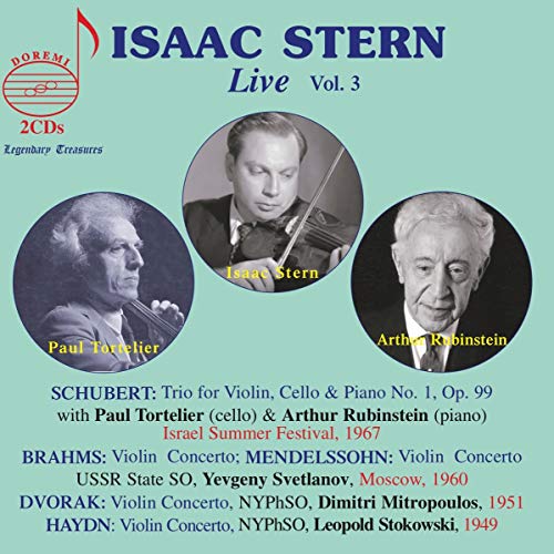 Isaac Stern - Isaac Stern Live 3 - Import 2 CD