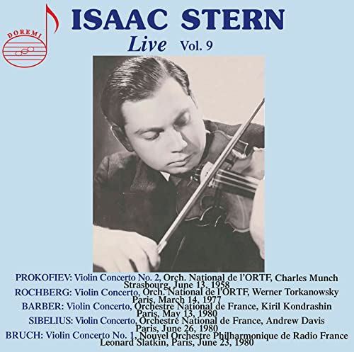 Isaac Stern - Isaac Stern Live 9 - Import 2 CD