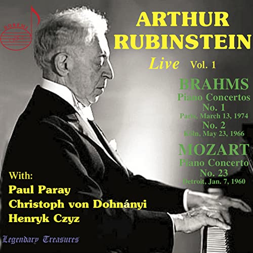 Brahms (1833-1897) - Piano Concerto, 1, 2, : Rubinstein(P)Czyz / Dohnanyi / +moazrt: Concerto, 23, : Paray / Chopin - Import 2 CD