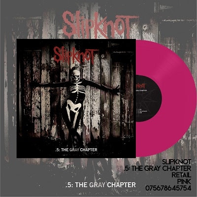 Slipknot - .5: The Gray Chapter (Limited Edition 180gram 2LP Pink Vinyl) - Import Vinyl LP Record Limited Edition