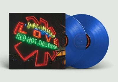 Red Hot Chili Peppers - Unlimited Love (Exclusive 2LP Blue Vinyl) - Import LP Record Limited Edition
