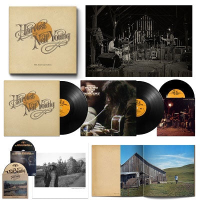 Neil Young - Harvest: 50th Anniversary Edition - Import Vinyl 2 LP Record+7inch+2DVD Box Set