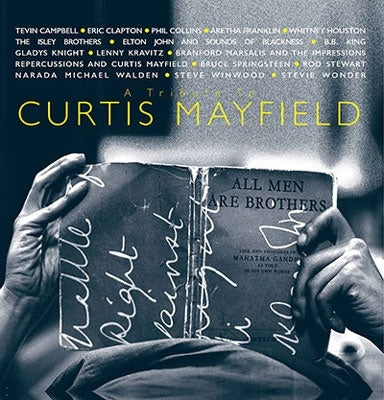 Various Artists - A Tribute To Curtis Mayfield<Blue And Grey Mix Vinyl> - Import Vinyl LP Record