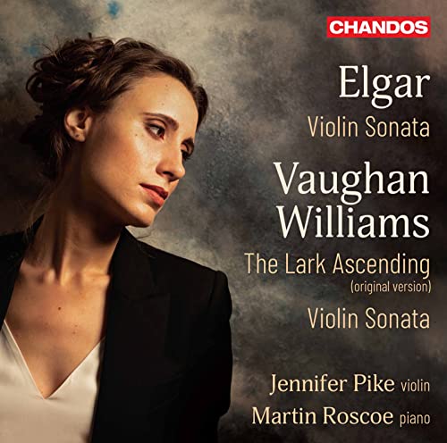Elgar (1857-1934) - Elgar Violin Sonata, Vaughan-Williams Violin Sonata, The Lark Ascending : Jennifer Pike(Vn)Martin Roscoe(P) - Import CD