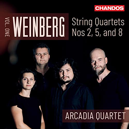 Vainberg (1919-1996) - String Quartes Vol.1 : Arcadia Quartet - Import CD