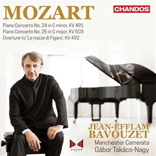 Mozart (1756-1791) - Piano Concertos Nos.24, 25 : Jean-Efflam Bavouzet(P)Gabor Takacs-Nagy / Manchester Camerata +Le nozze di Figaro Overture - Import CD