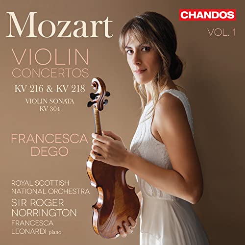 Mozart (1756-1791) - Violin Concertos Nos.3, 4 : Francesca Dego(Vn)Roger Norrington / Royal Scottish National Orchestra +Violin Sonata No.28 : Leonardi(P) - Import CD